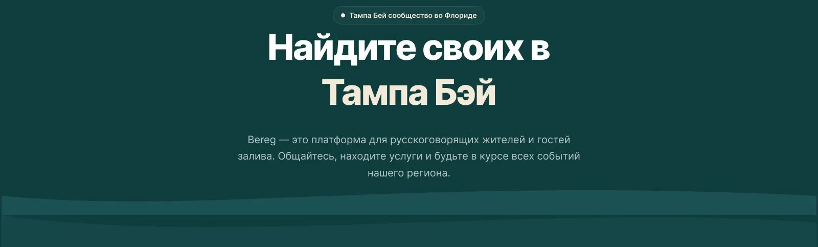 Консультация по настроикам Берега