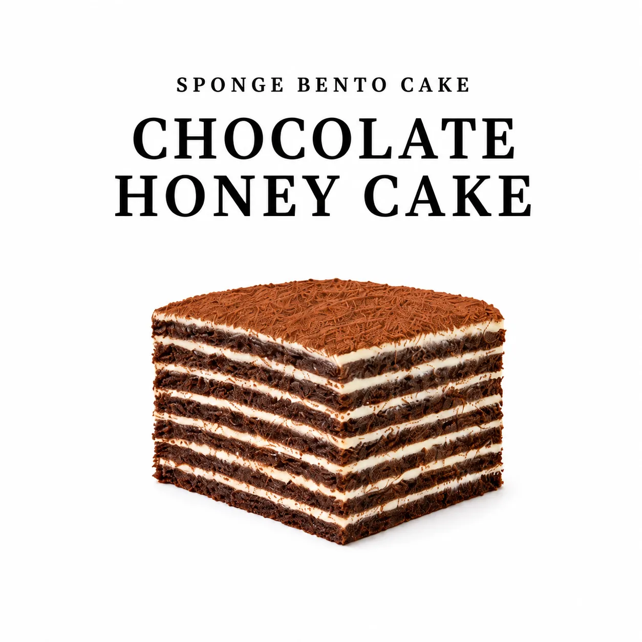 Bento Chocolate Honey Cake