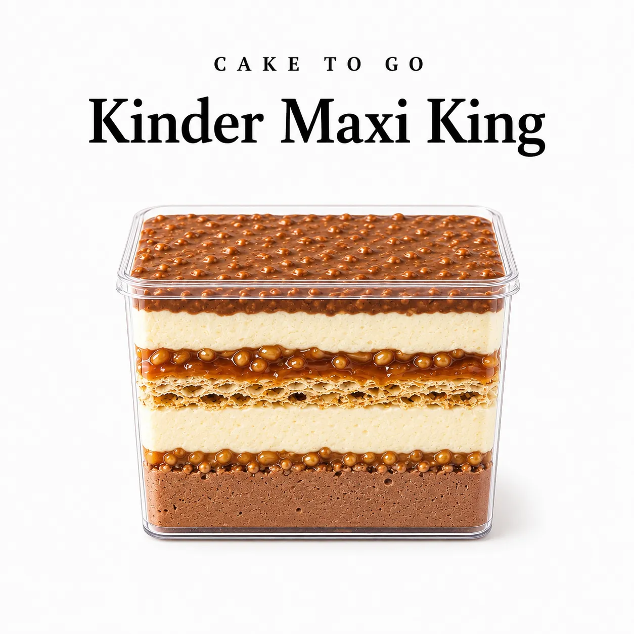 Cake To Go "Kinder Maxi King"