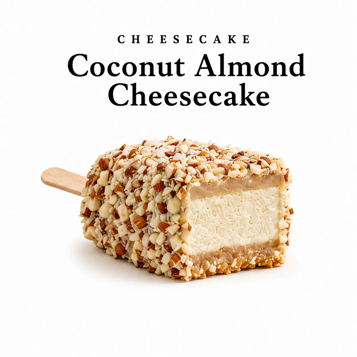 Coconut Almond Cheesecake